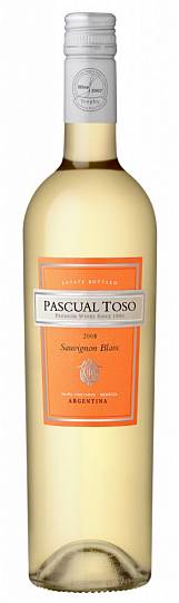 Вино Pascual Toso  Estate  Sauvignon Blanc  Тосо Совиньон Блан 2018 75