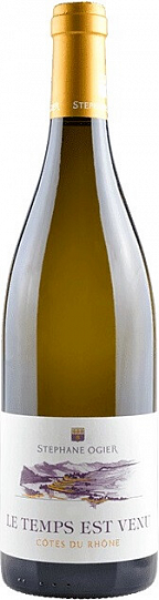 Вино Domaine Michel et Stephane Ogier  Le Temps est Venu Blanc Cotes du Rhone AOC   20