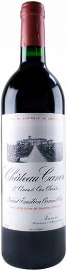 Вино Chateau Canon Saint-Emilion AOC 1-er Grand Cru B 	2005 0.75