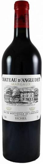 Вино Chateau d'Angludet Margaux AOC  2011 750 мл