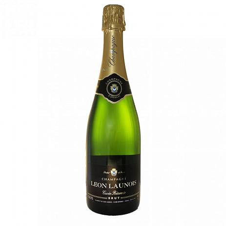 Шампанское Charles Mignon Leon Launois Cuvee  Brut Blanc Champagne 750 мл