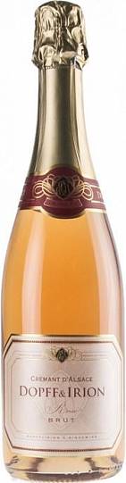 Игристое вино Dopff & Irion  Cremant d'Alsace AOC Brut Rose  Допф & Ири