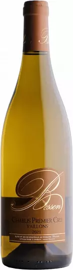 Вино Domaine Besson Chablis Premier Cru  Vaillons 2021 750 ml 