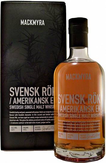 Виски  Mackmyra  Svensk Rok/Amerikansk Ek  gift box   700 мл