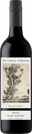 Вино Boundary Rider Merlot Lindsay Collection  2018 750 мл