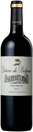 Вино Diane de Belgrave Haut-Medoc AOC 2013 750 мл