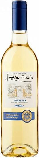 Вино  Famille Excellor  Blanc Moelleux Bordeaux AOP  750 мл