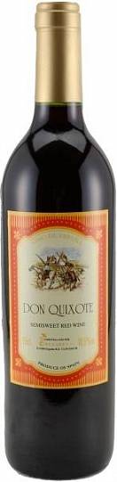 Вино Don Quixote red medium sweet Vino de Mesa VdM   750 мл