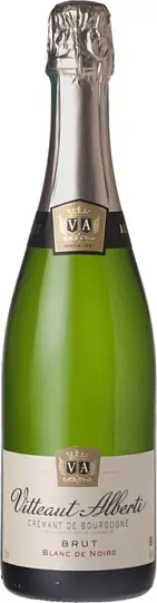 Игристое вино Vitteaut-Alberti, Cremant de Bourgogne AOC Blanc de  Noirs  Brut