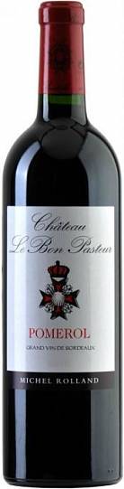 Вино Chateau Le Bon Pasteur  Pomerol AOC 2016 750 мл