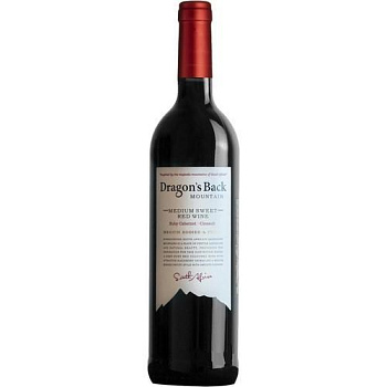Вино Dragons Back Mountain Medium Sweet Red  750 мл