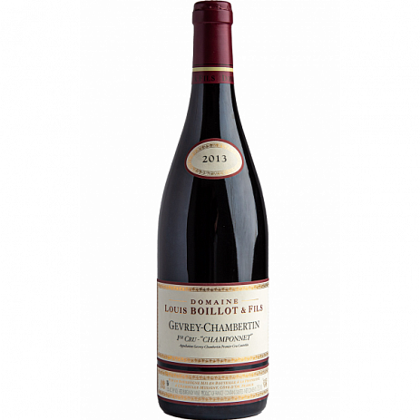 Вино Domaine Louis Boillot & Fils Gevrey-Chambertin 1er Cru Champonnet  2013 750 мл 