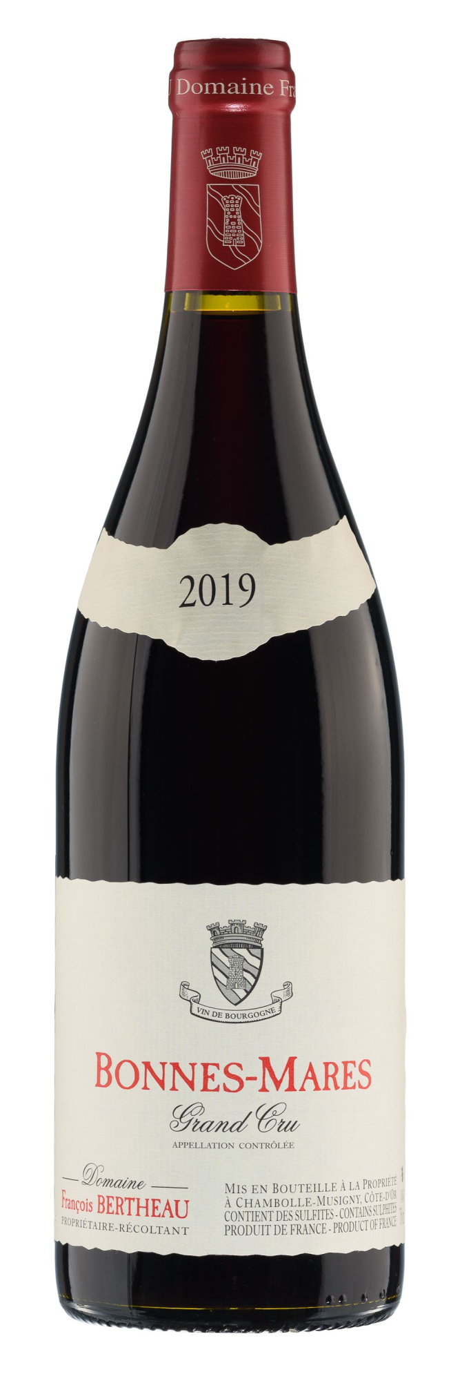 Вино Domaine Francois Bertheau Bonnes-Mares Grand Cru 2019 750 ml 14%