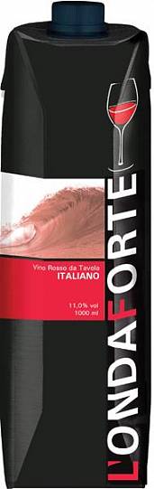 Вино Quargentan  L'Onda Forte Vino Rosso da Tavola  tetra-pack  Л'Онда Форте