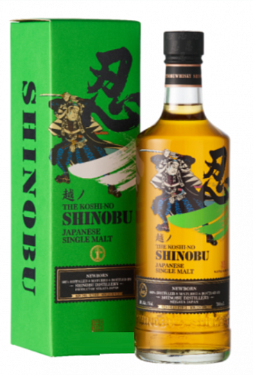 Виски Shinobu Single Malt Newborn Whisky в п/у  700 мл