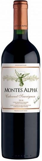 Вино Montes Alpha Cabernet Sauvignon Альфа Каберне Совиньон 2013 1