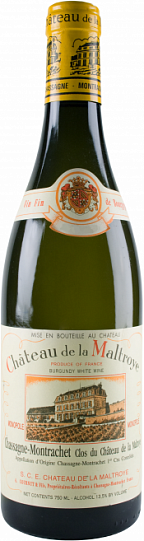 Вино Chateau de la Maltroye Chassagne-Montrachet AOC 1er Cru  Clos du Chateau de la Ma
