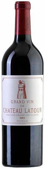 Вино Chateau Latour  Pauillac AOC 1-er Grand Cru Classe  2007  0,75л