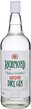 Джин Richmond London Dry  1000 мл