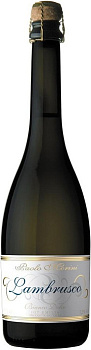 Игристое вино Paolo Morini" Lambrusco Bianco Dolce IGT  750 мл