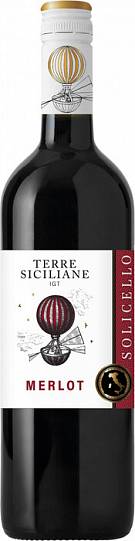 Вино  Solichello  Merlot  Terre Siciliane IG    750 мл