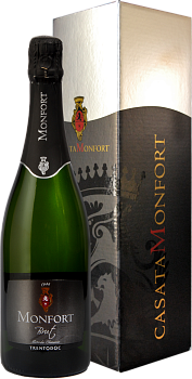 Игристое вино Monfort Brut  Trento DOC   750 мл gift box