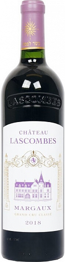 Вино Chateau Lascombes Margaux Cru Classe  АОС 2018 750 мл