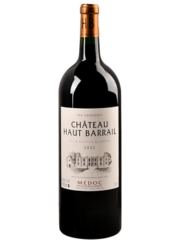 Вино Chateau Haut Barrail Medoc 2022  1500 мл  14,5%