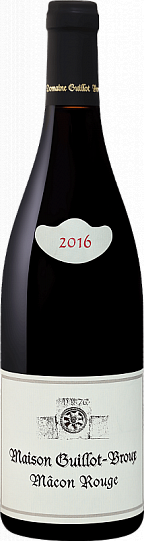 Вино Domaine Guillot-Broux  Rouge Macon    2016 750 мл