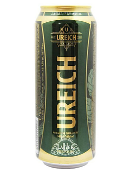 Пиво Ureich Lager Premium 500 мл