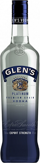 Водка Glen's Platinum 700 мл