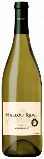 Вино  Harlow Ridge Chardonnay    2019  750 мл
