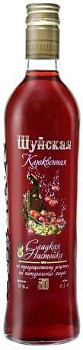 Настойка Шуйская Клюквенная сладкая 500 мл