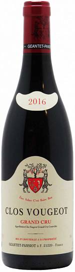 Вино Domaine Geantet-Pansiot Clos Vougeot Grand Cru Кло Вужо Гран Крю AO