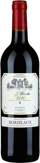 Вино Maison Bouey Roc du Prince Rouge Bordeaux AOC Рок дю Пренс Руж Бо