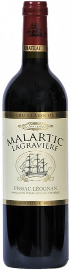 Вино  Château Malartic-Lagravière AOC Pessac-Léognan Grand Cru Classe  красно