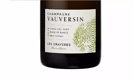 Шампанское Vauversin Les Crayeres Grand Cru Blanc de Blancs Brut Nature  2018 75