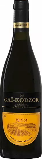 Вино Гай-Кодзор Мерло 2020   750 мл