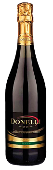 Вино игристое Donelli Lambrusco dell’Emilia IGT Red Dessert 750 мл
