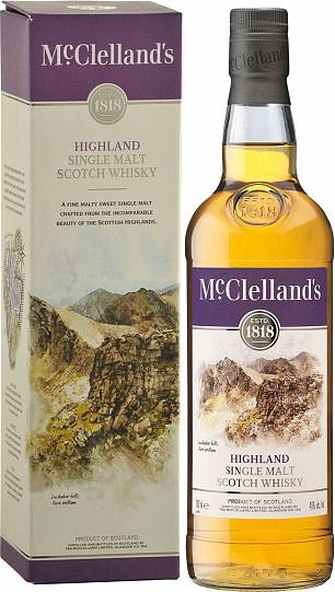 Виски McClelland's Highland  700 мл