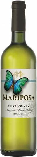 Вино Mariposa Chardonnay Марипоса Шардоне 750 мл