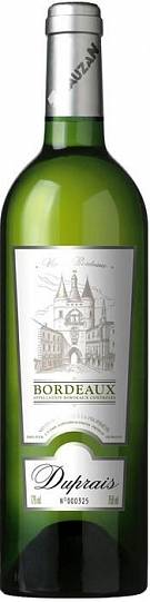 Вино Duprais Blanc Dry Bordeaux AOC  Дюпре Блан Драй Бордо 750 мл