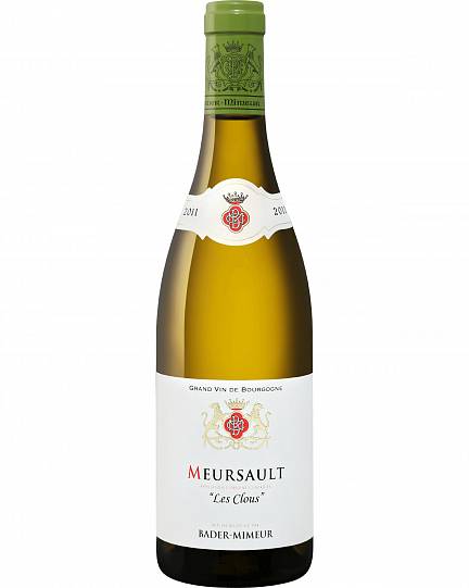 Вино Domaine Bader-Mimeur Les Clous Meursault AOC  2013  750 мл