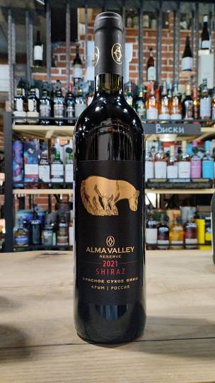 Вино Alma Valley   Reserve   Shiraz 750 мл 13 %