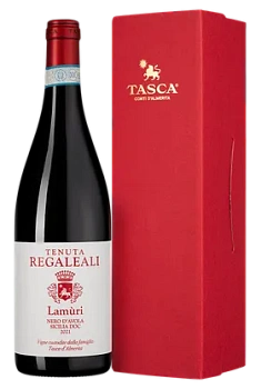 Вино Tasca d'Almerita Tenuta Regaleali Lamuri gift box  2021  750 мл