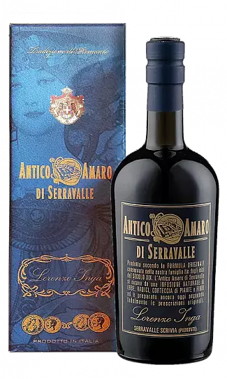 Ликер  Panarea   Gin  Lorenzo Inga Antico Amaro di Serravalle   700 мл 