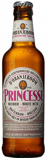Пиво D’Oranjeboom Princesse Witbier 330 мл
