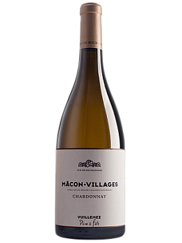 Вино Vuillemez Père et Fils Mâcon-Villages Chardonnay 2022 750 мл 12,5%