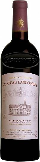 Вино Chateau Lascombes Margaux Cru Classe  АОС 2014 750 мл