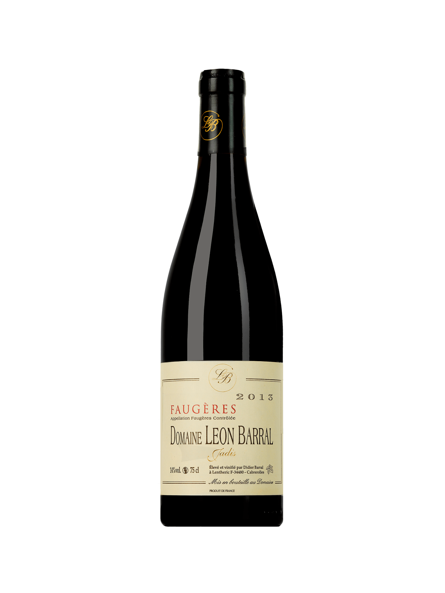 Вино Domain Leon Barral   Jadis  Faugeres AOC  2015  750 мл